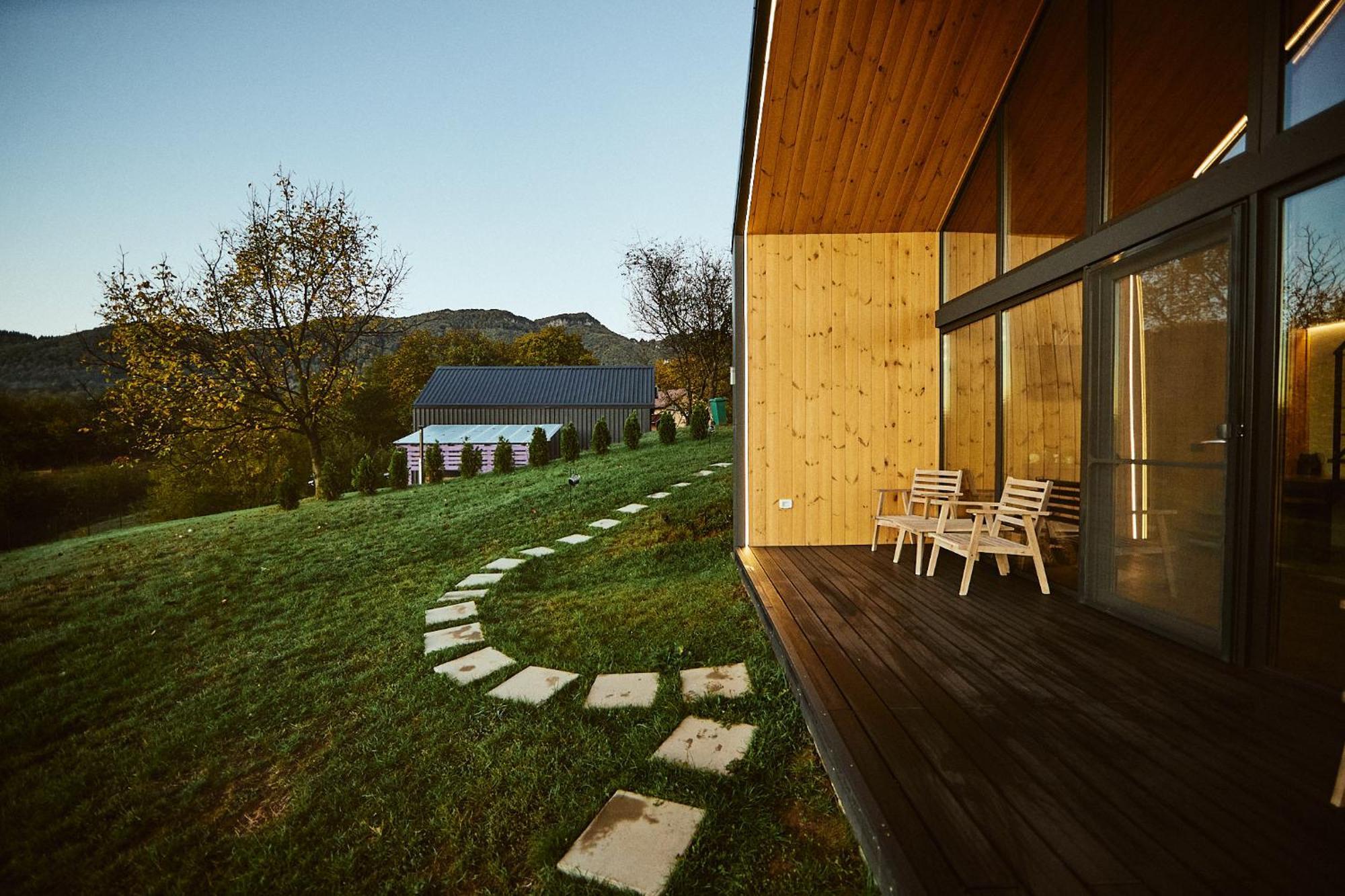 Zărneşti Scandinave Chalet Bran מראה חיצוני תמונה